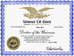 Doctor of the Universe