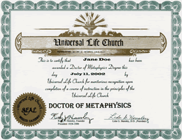 Doctor of Metaphysics